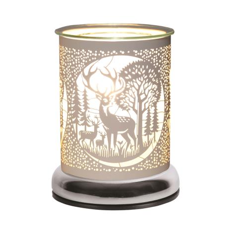 Aroma White Deer Family Touch Electric Wax Melt Warmer  £21.59