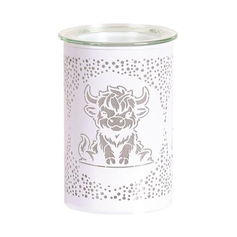 Aroma White Highland Cow Electric Wax Melt Warmer  £17.09