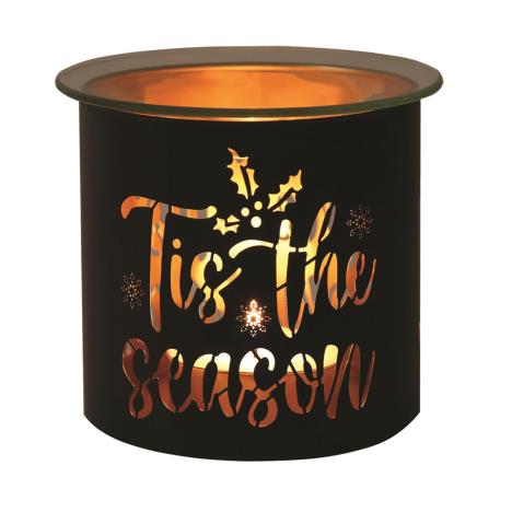 Aroma Black & Gold Tis the Season Jar Sleeve & Wax Melt Warmer  £6.29