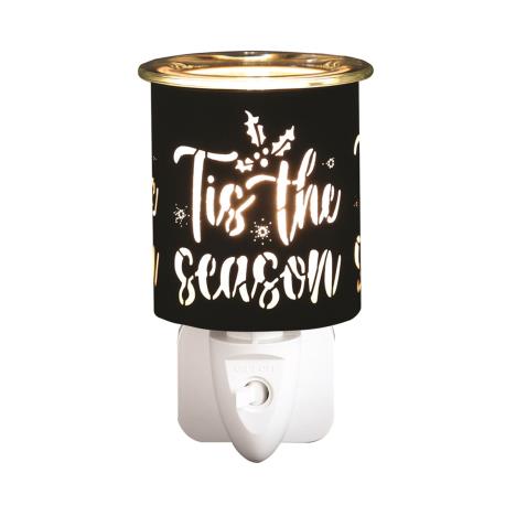 Aroma Black & Gold Tis the Season Plug In Wax Melt Warmer  £13.04