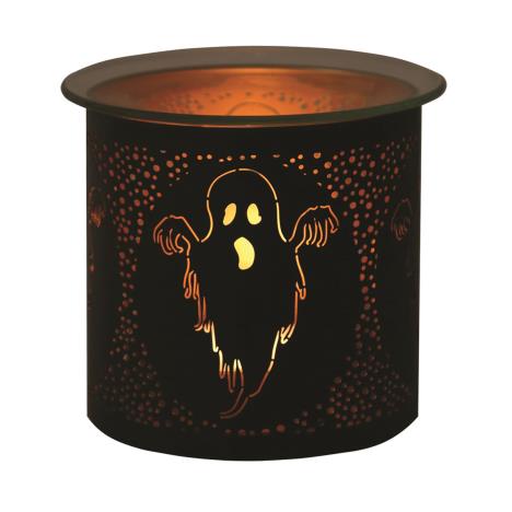 Aroma Black & Gold Ghost Jar Sleeve & Wax Melt Warmer  £6.29