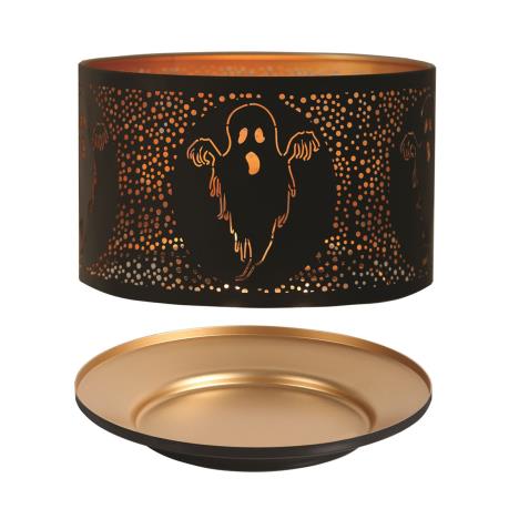 Aroma Silhouette Black & Gold Ghost Shade & Tray  £13.04