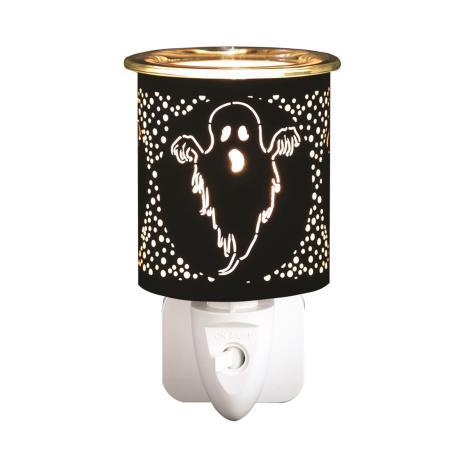 Aroma Black & Gold Ghost Plug In Wax Melt Warmer  £13.04