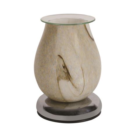 Aroma Natural Swirl Oval Touch Electric Wax Melt Warmer  £23.84