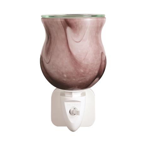 Aroma Purple Swirl Plug In Wax Melt Warmer  £13.04