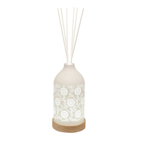 Woodbridge Floral Clean Linen LED Light up Reed Diffuser  £17.09