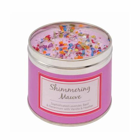 Best Kept Secret Shimmering Mauve Large 3 Wick Tin Candle  £9.89