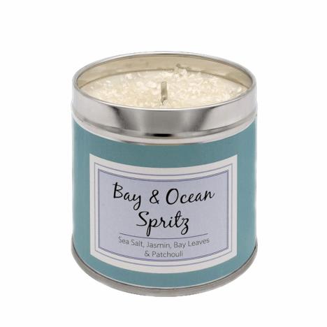 Best Kept Secret Bay & Ocean Spritz Tin Candle  £8.99