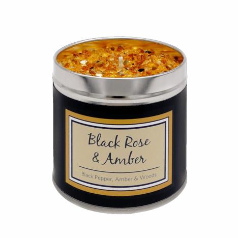 Best Kept Secret Black Rose & Amber Tin Candle  £8.99