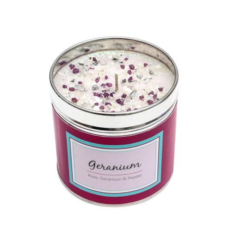 Best Kept Secrets Geranium Tin Candle  £8.99