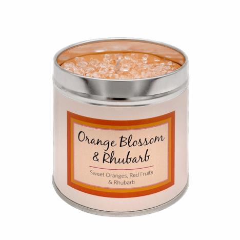 Best Kept Secret Orange Blossom & Rhubarb Tin Candle  £8.99