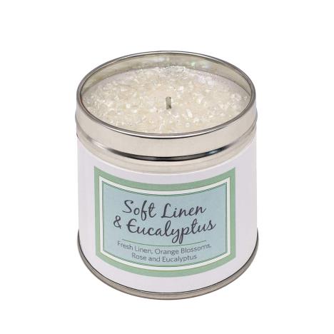 Best Kept Secrets Soft Linen & Eucalyptus Tin Candle  £8.99