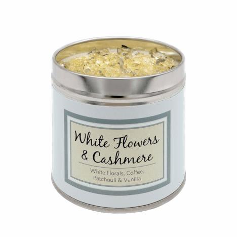 Best Kept Secret White Flowers & Cashmere Tin Candle  £8.99