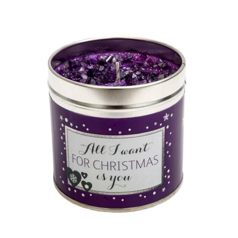 Best Kept Secrets All I Want For Christmas Is You Tin Candle  £8.99