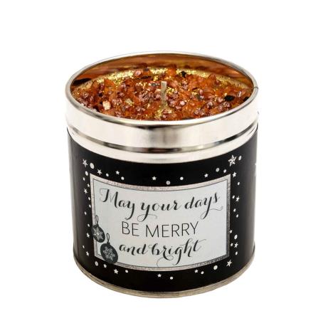 Best Kept Secrets May Your Days Be Merry and Bright Tin Candle  £8.99