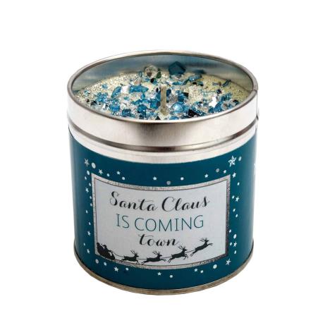 Best Kept Secrets Santa Claus Is Coming To Town Tin Candle  £8.99