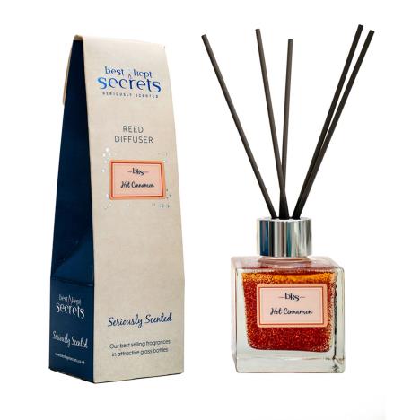 Best Kept Secrets Hot Cinnamon Sparkly Reed Diffuser - 100ml  £13.49