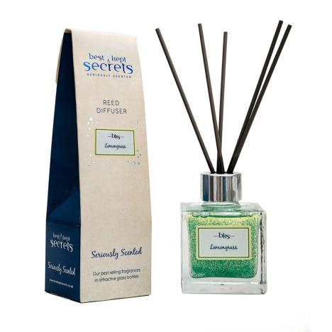 Best Kept Secrets Lemongrass Sparkly Reed Diffuser - 100ml  £13.49