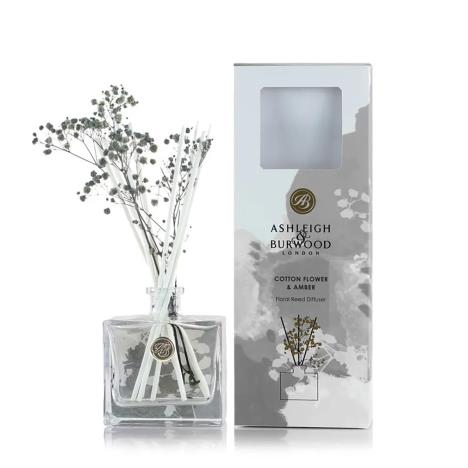 Ashleigh & Burwood Cotton Flower & Amber Life In Bloom Floral Reed Diffuser  £19.88