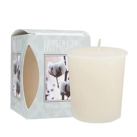 Bridgewater White Cotton Votive Candle  £2.69