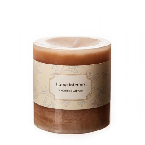 Amelia Vanilla Pillar Candle 7cm  £1.74