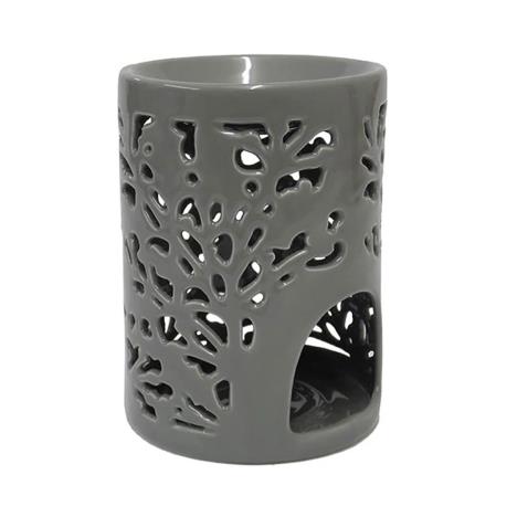 Cello Coral Grey Wax Melt Warmer  £12.59