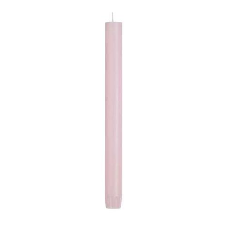 Bolsius Pink Rustic Baton Candle 27cm  £1.79