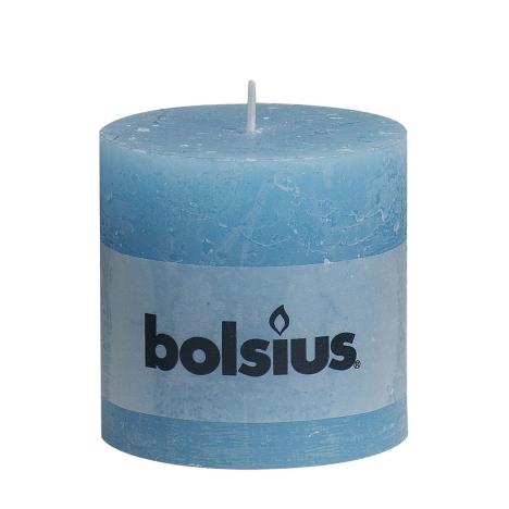 Bolsius Aqua Rustic Pillar Candle 10cm x 10cm  £7.64