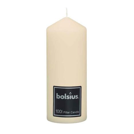 Bolsius Ivory Pillar Candle 20cm x 8cm  £5.21