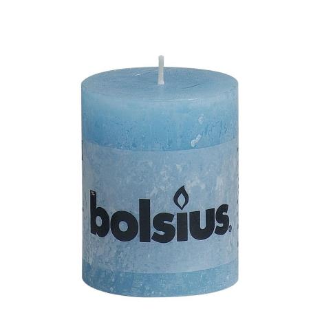 Bolsius Aqua Rustic Pillar Candle 8cm x 7cm  £2.69