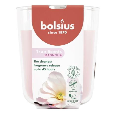 Bolsius Magnolia True Scents Medium Glass Jar Candle  £5.84