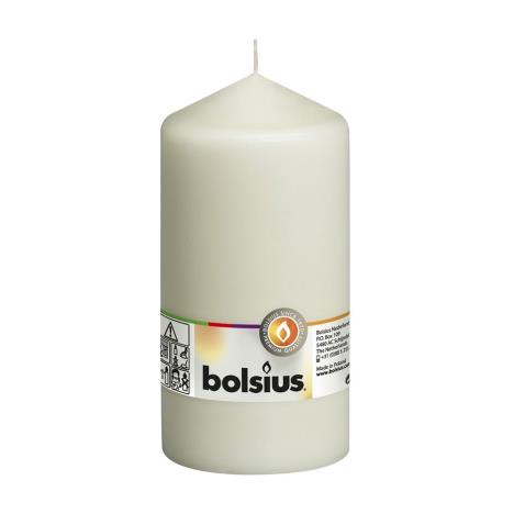 Bolsius Ivory Pillar Candle 15cm x 8cm  £6.29