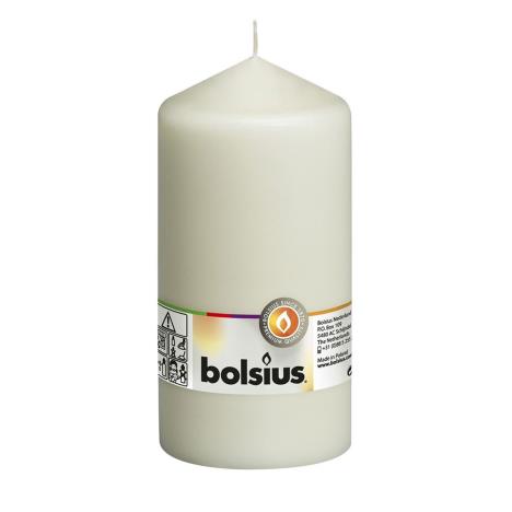 Bolsius Ivory Pillar Candle 25cm x 8cm  £8.54