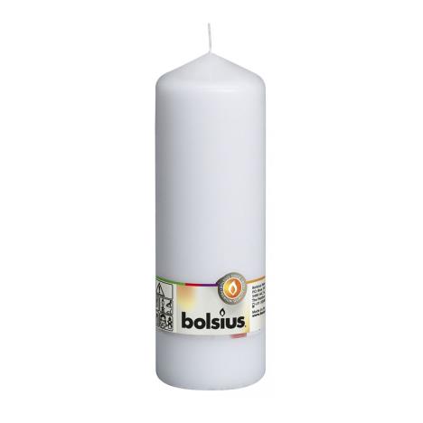 Bolsius White Pillar Candle 20cm x 7cm  £6.29