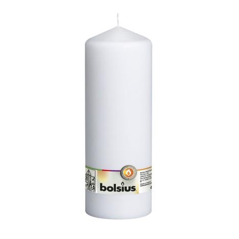 Bolsius White Pillar Candle 25cm x 8cm  £8.54