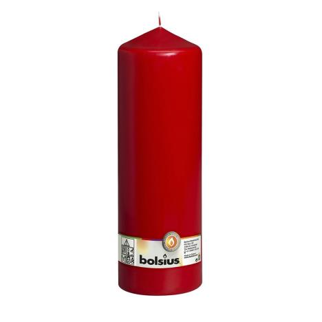 Bolsius Red Pillar Candle 30cm x 10cm  £14.39
