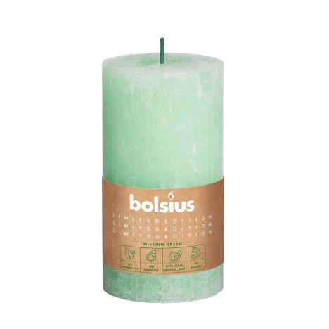 Bolsius Water Rustic Pillar Candle 13cm x 7cm  £6.29