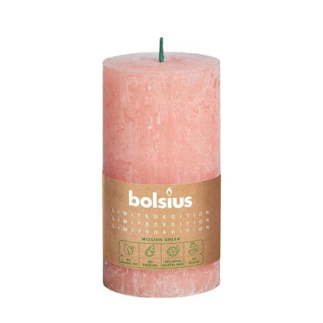 Bolsius Earth Rustic Pillar Candle 13cm x 7cm  £6.29