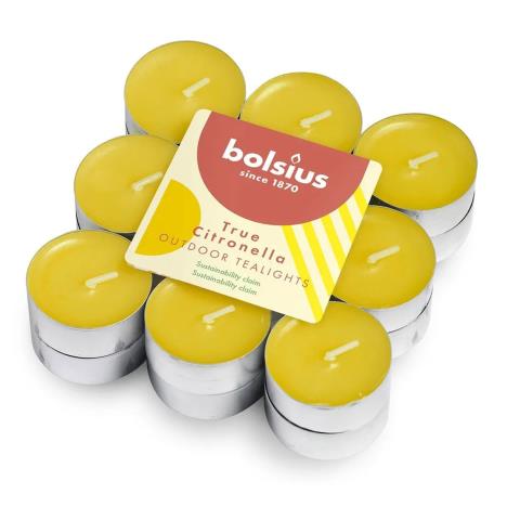 Bolsius True Citronella 4 Hour Tealights (Pack of 18)  £5.39