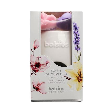 Bolsius Aromatic Wax Melts & Wax Melt Warmer Gift Set  £11.69