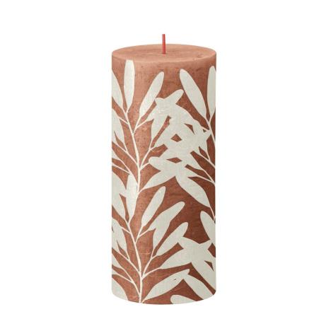 Bolsius Rusty Pink Sage Rustic Silhouette Candle 19cm x 7cm  £9.89