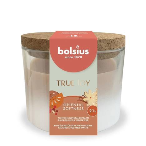 Bolsius Oriental Softness True Joy Glass Jar Candle  £10.79