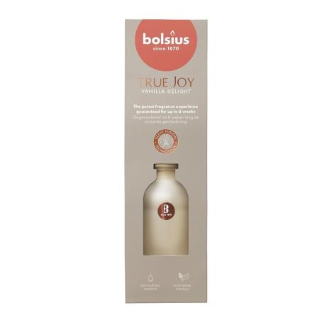 Bolsius Vanilla Delight True Joy Reed Diffuser - 80ml  £8.09