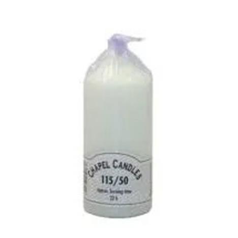 Chapel Candles Ivory Pillar Candle 11.5cm x 5cm  £2.42