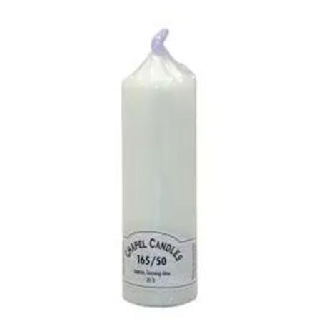 Chapel Candles Ivory Pillar Candle 16.5cm x 5cm  £3.05