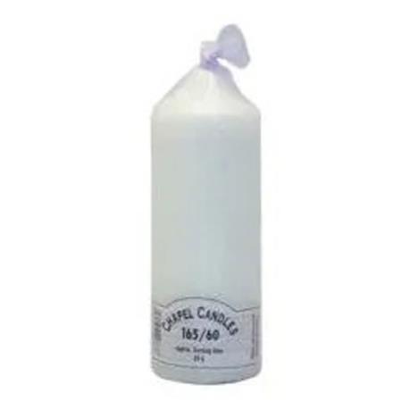 Chapel Candles Ivory Pillar Candle 16.5cm x 6cm  £4.94