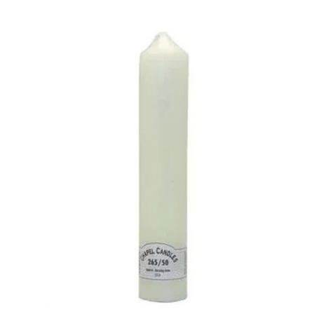 Chapel Candles Ivory Pillar Candle 26.5cm x 6cm  £9.89