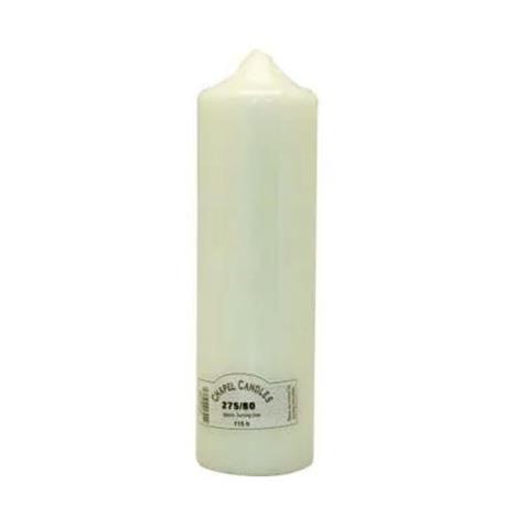 Chapel Candles Ivory Pillar Candle 27.5cm x 8cm  £17.99