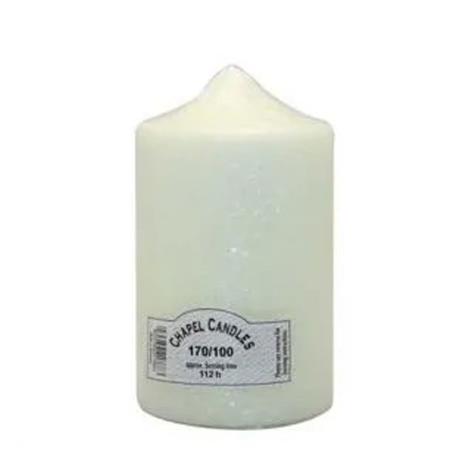 Chapel Candles Ivory Pillar Candle 17cm x 10cm  £17.45