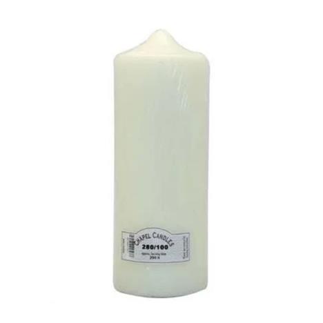 Chapel Candles Ivory Pillar Candle 28cm x 10cm  £26.99